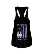 Pennsylvania Girls Back The Blue Ladies Flowy Tank tile