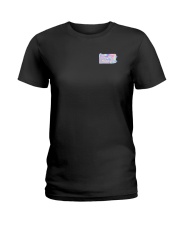 Pennsylvania Girls Back The Blue Ladies T-Shirt front