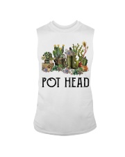 Garden Pot Head Succulent Sleeveless Tee tile