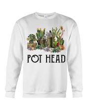 Garden Pot Head Succulent Crewneck Sweatshirt tile