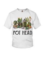 Garden Pot Head Succulent Youth T-Shirt tile
