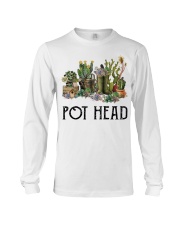 Garden Pot Head Succulent Long Sleeve Tee tile