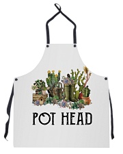 Garden Pot Head Succulent Apron tile