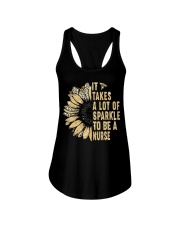 It takes A lot Of Time To Be A Nurse Ladies Flowy Tank tile