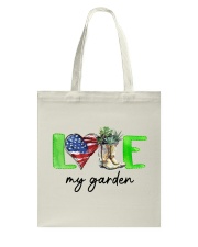 I Love My Garden Tote Bag tile