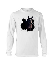 Custom Horse Laughing Long Sleeve Tee tile