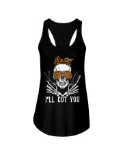Hairdresser I'Ll Cut You Ladies Flowy Tank tile