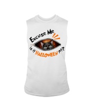 Black Cat - Is It Halloween Yet Sleeveless Tee tile