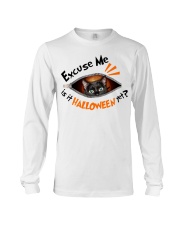 Black Cat - Is It Halloween Yet Long Sleeve Tee tile