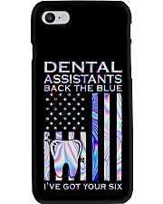 Dental Assistants Back The Blue 2 Sides Phone Case tile
