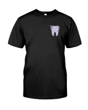 Dental Assistants Back The Blue 2 Sides Classic T-Shirt front
