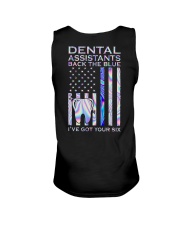 Dental Assistants Back The Blue 2 Sides Unisex Tank tile