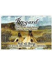 Native American We Are Here To Heal Horizontal Poster tile