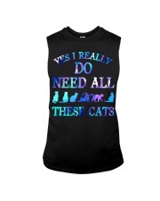 Yes I Really Do Need All These Cats Sleeveless Tee tile