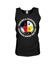 Missing Murdered Idigenous Women and Men Unisex Tank tile