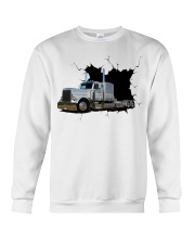 Peterbilt Tractor Crack Crewneck Sweatshirt tile