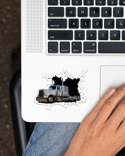 Peterbilt Tractor Crack Sticker - Single (Horizontal) aos-sticker-single-horizontal-lifestyle-front-11