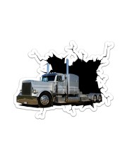 Peterbilt Tractor Crack Sticker - Single (Horizontal) front