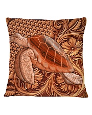 Turtle Featherv2 Square Pillowcase tile