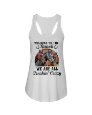 Welcome To The Ranch Ladies Flowy Tank tile