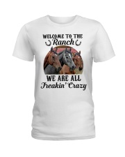 Welcome To The Ranch Ladies T-Shirt tile