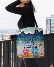 Ocean - Beach All-over Tote aos-all-over-tote-lifestyle-front-05