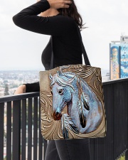 Horse Native Vintage All-over Tote aos-all-over-tote-lifestyle-front-05