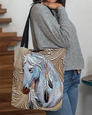 Horse Native Vintage All-over Tote aos-all-over-tote-lifestyle-front-09