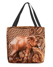 Elephant Feather v2 All-Over Tote tile