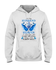 To My Husband In Heaven Hooded Sweatshirt tile