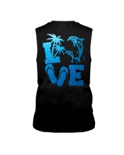 Dolphin Blue Rain 2 Sides Sleeveless Tee tile