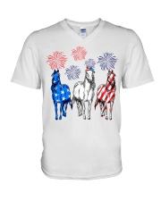 Independence Day V-Neck T-Shirt tile