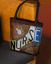 Nurse respect caring courage All-over Tote aos-all-over-tote-lifestyle-front-02