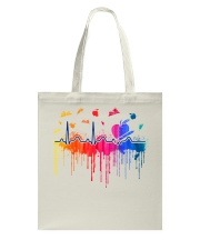 Teacher Color Tote Bag tile