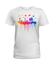 Teacher Color Ladies T-Shirt tile