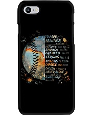 Softball You Are Beautiful Phone Case tile