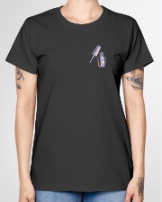 Nail Techs Back The Blue 2 Side Ladies T-Shirt garment-tshirt-ladies-front-01