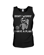 Don'T Worry I Have A Plan Unisex Tank tile