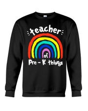 Teacher of Pre-K things Crewneck Sweatshirt tile