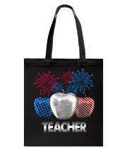 Teacher Independence Day Tote Bag tile