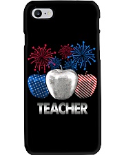 Teacher Independence Day Phone Case tile