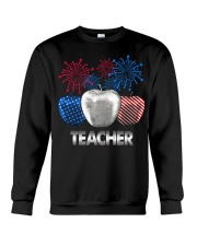 Teacher Independence Day Crewneck Sweatshirt tile