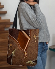 Book Leather All-over Tote aos-all-over-tote-lifestyle-front-09