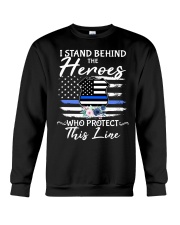 Police I Stand Crewneck Sweatshirt front