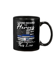Police I Stand Mug tile