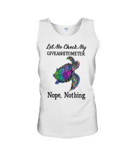 Turtle Nope Nothing Unisex Tank tile