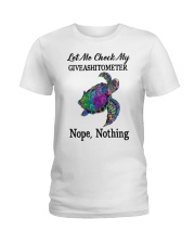 Turtle Nope Nothing Ladies T-Shirt tile