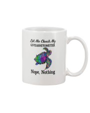 Turtle Nope Nothing Mug tile