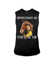 Girl fb Ladies Sleeveless Tee tile