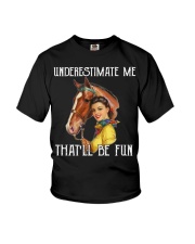 Girl fb Ladies Youth T-Shirt tile
